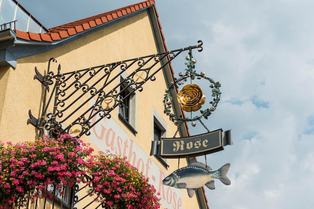Gasthof Rose Flachslanden Dış mekan fotoğraf